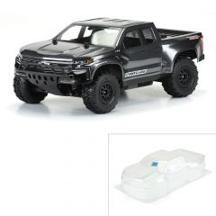 1/10 2019 Chevy Silverado Z71 Trail Boss Clear Body: Short C