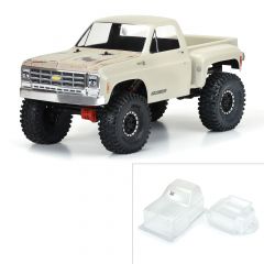 1/10 1978 Chevy K-10 Clear Body 12.3 (313mm) Wheelbase Craw