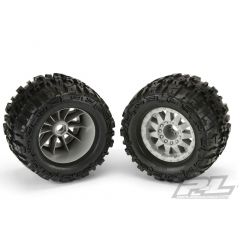 PROLINE TRENCHER X 3.8 MOUNTED ON GREY F11 OFFSET WHEEL 17MM - per pair M2 (BOX73)