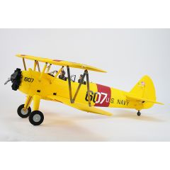 DYNAM PT-17 1300MM YELLOW Stearman With out Transmitter/Receiver/Battery/Charger