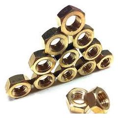 M3 Brass Nuts x 10