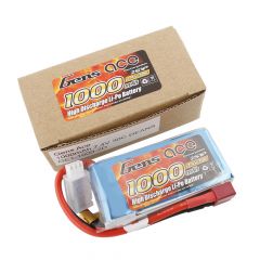 Gens ace Battery LiPo 2S 7.4V-1000-30C(Deans) 76x37x13mm 70g
