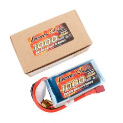 Gens ace Battery LiPo 3S 11.1V-1000-30C(Deans) 75x37x20mm 100g