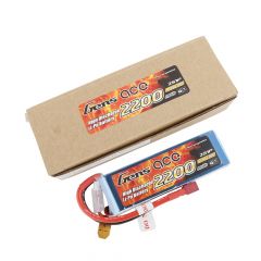 Gens ace Battery LiPo 2S 7.4V-2200-30C(Deans) 108x34x16mm 125g