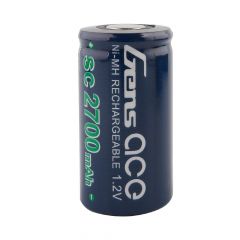 Gens ace Battery NiMh 1.2V-SC2700Mah Loose Cell 43x21mm 48g