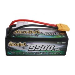 Gens ace Battery LiPo 4S 14.8V-5500-50C(XT90) 139x46x49mm 460g