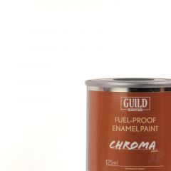 Gloss Enamel Fuel-Proof Paint Chroma White (125ml Tin) (FL6200)