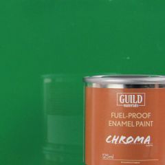 Gloss Enamel Fuel-Proof Paint Chroma Pioneer Green (125ml Tin)