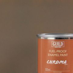 Enamel Fuel-Proof Paint Chroma PC10 Dirty Brown (125ml Tin)