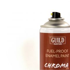 Gloss Enamel Fuel-Proof Paint Chroma White (400ml Aerosol) (FL6400)