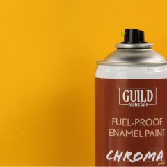 Matt Enamel Fuel-Proof Paint Chroma Cub Yellow (400ml Aerosol) (FL6502)