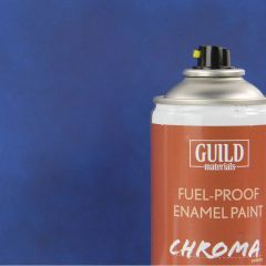 Matt Enamel Fuel-Proof Paint Chroma Dark Blue (400ml Aerosol)  (FL6504)