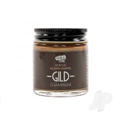GILD Acrylic Gilding Enamel Paint Champagne (30ml Jar)