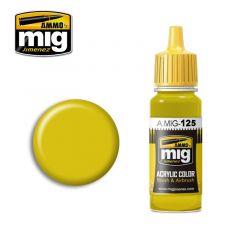 Ammo Mig Jimenez Acrylic 17ml Paint GOLD YELLOW (RLM 04 GELB)