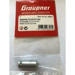 Graupner Inline 2 to 5mm coulping