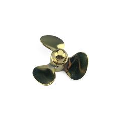 Brass Propeller (Classic) 3 Blade 20mm M4 RH