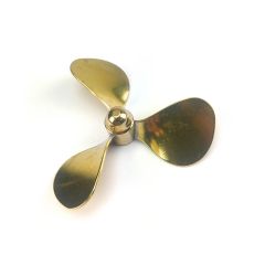 Brass Propeller (Classic) 3 Blade 60mm M4 RH