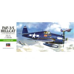 Plastic Kit Hasegawa 1:72 F6F-3/5 Hellcat