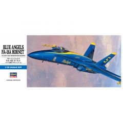 Plastic Kit Hasegawa 1:72  Scale Blue Angels F/A-18A Hornet HAD10