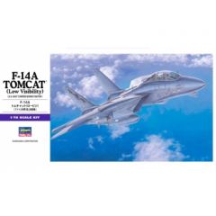 Plastic Kit Hasegawa 1:72 Scale F-14A Tomcat Low Visibility HAE02