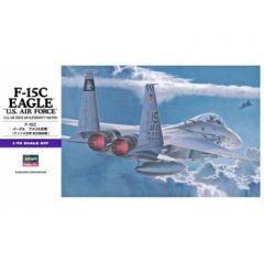 Plastic Kit Hasegawa 1:72 Scale F-15C Eagle U.S Air Force HAE13