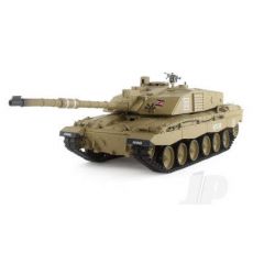 Henglong 1:16 British Challenger 2 with Infrared Battle System (2.4GHz+Shooter+Smoke+Sound) - EX DISPLAY-NON FIRING