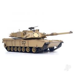 Henglong 1:16 U.S. M1A2 Abrams with Infrared Battle System (2.4GHz + Shooter + Smoke + Sound + Metal Gearbox) HLG3918-1U