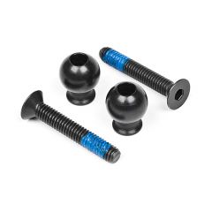 HPI SPARES Screw & Ball Front Upper Arms (HPI7)