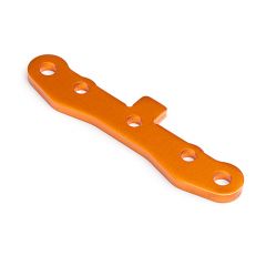 HPI SPARES FRONT SUSPENSION HOLDER 6061 TROPHY (ORANGE) (HPI7)