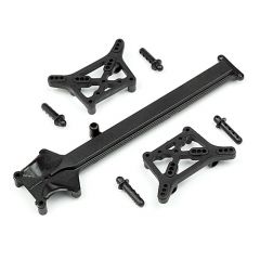 HPI SPARES SHOCK TOWER/BODY POST/TOP DECK SET (HPI8)