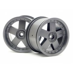 HPI SPARES GT 5 WHEEL GREY (83X56MM/2PCS) (HPI9)