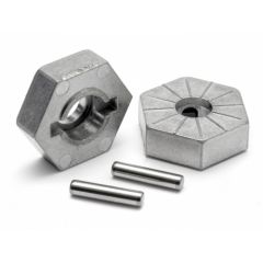 HPI Spares HEX WHEEL HUB 17MM (SILVER) (HPI6)