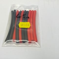 Heat Shrink Red/Black 4.5mm (5 of each colour per packet)