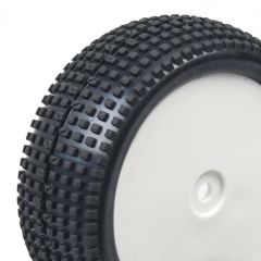 Front Square Pin off road 1/10th pre-mounted tire set (Hobbytech Revolt BX10)