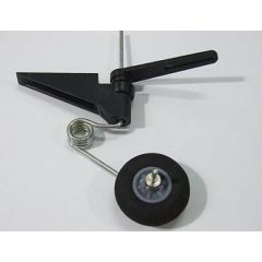 Steerable Tail Wheel Assembly unit inc. 30mm wheel