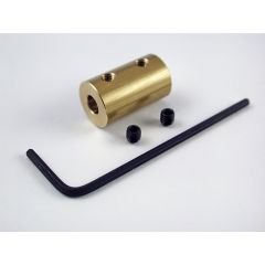 Solid Coupling 4mm to 5mm (ea)