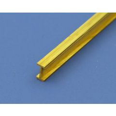 Brass I Beam 2 x 1 mm (BAS)