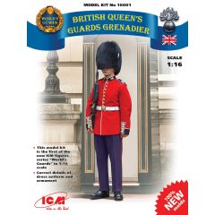 ICM 1/16 British Queens Guards Grenadier (100% new moulds)