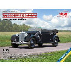ICM 1/35 Type 320 (W142) Cabriolet WWII German Staff Car ICM35540