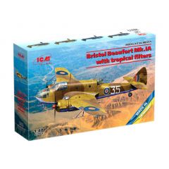 ICM 1:48 Bristol Beaufort Mk.1A with tropical fiters kit