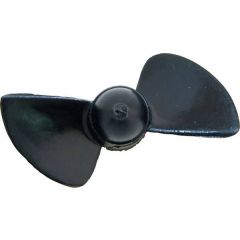 Graupner 2-blade Ship propeller Right Carbon-fibre reinforced plastic 33 mm Gradient: 46 mm