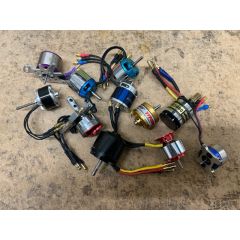 11 Assorted Brushless Electric motors - Sold as seen