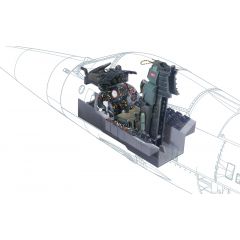 Italeri 1/12 F-104 G COCKPIT INTERIOR IT2991