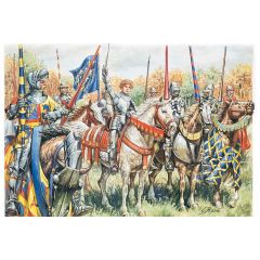 100 YEARS WAR FRENCH WARRIORS (1/72 FIGURES)