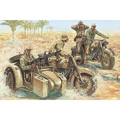 WWII GERMAN MOTORCYCLES (1/72 FIGURES)
