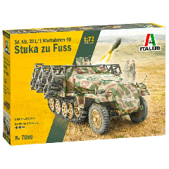 Italeri 7080 1/72 Sd.kfz. 251/1 Stuka Zu Fuss Model Kit