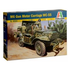 Italeri 1/35 M6 Gun Motor Carriage WC-55 # 6555