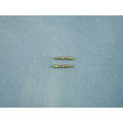 0 Hole Capping Stanchion Brass 5mm (pk10)