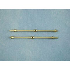 1 Hole Capping Stanchion Brass 35mm (pk10)