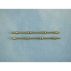 2 Hole Capping Stanchion Brass 35mm (pk10)